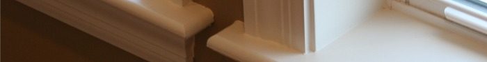 How to install window trim over drywall
