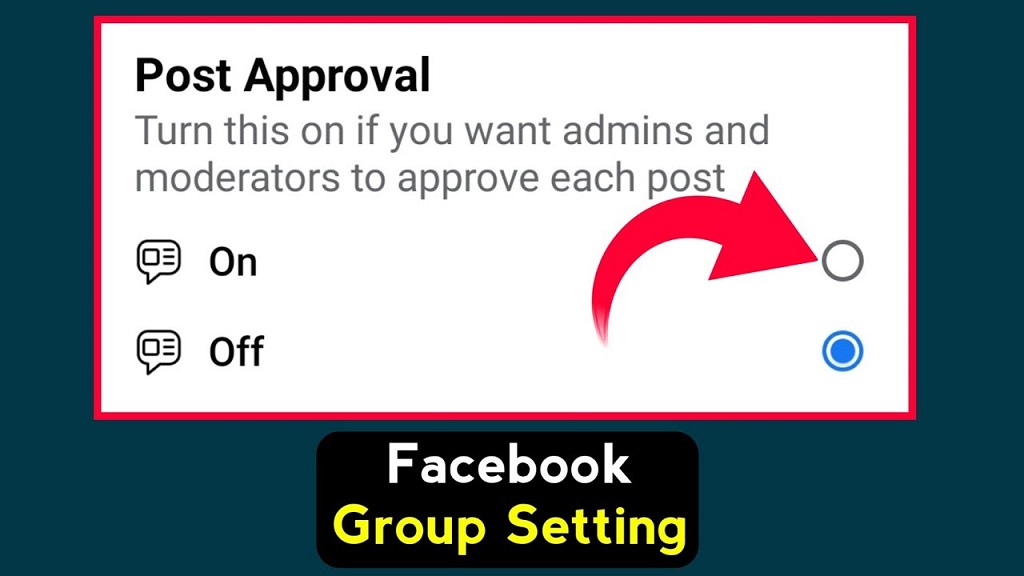 Do Facebook Group Posts Have to Be Approved?