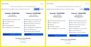 What is the difference between Paramount Plus Essential and Paramount Plus Premium