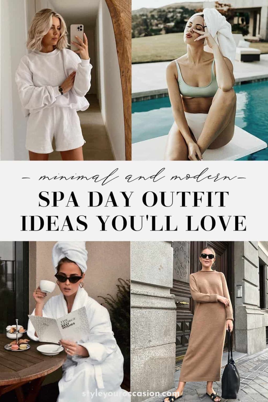 How should I dress for a spa