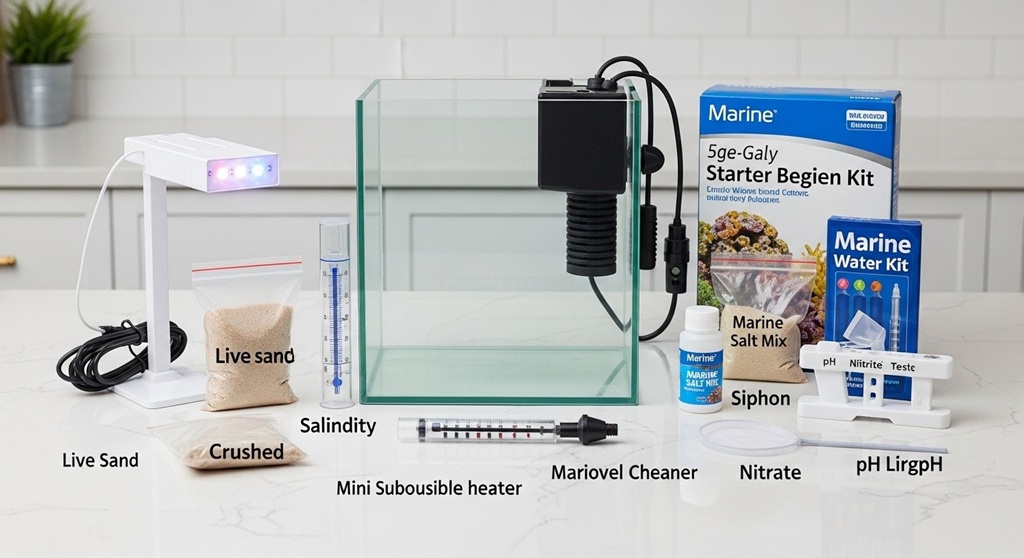 modern LED reef tank lighting illuminating coral reef aquarium