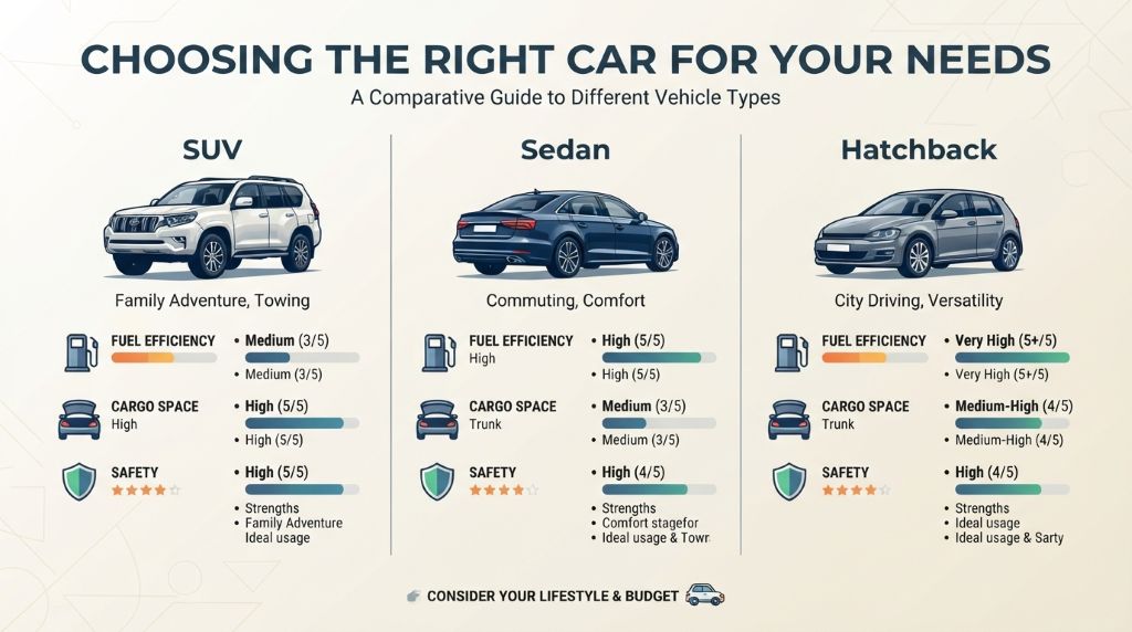 Choosing the right car for your needs