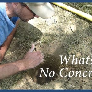 Can You Put Fence Posts In Without Concrete?